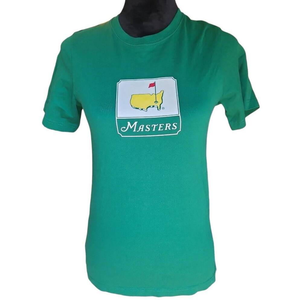 Masters Golf Tournament Green Logo T-Shirt Women's Medium Augusta National